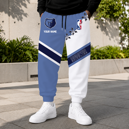 ELITE EDITION - NEW CUSTOMIZED NBA13 MGR MEMPHIS GRIZZLIES SWEATPANTS