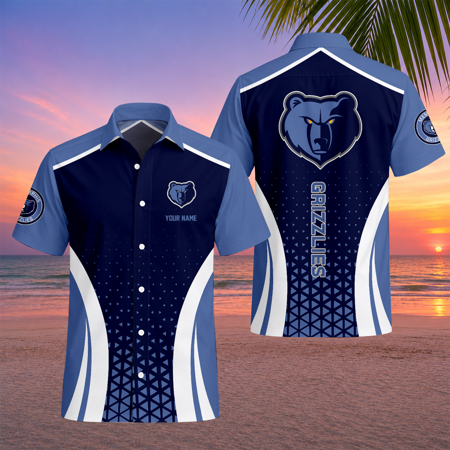 LIMITED EDITION - NEW CUSTOMIZED NBA13 MGR MEMPHIS GRIZZLIES UNISEX HAWAIIAN SHIRT