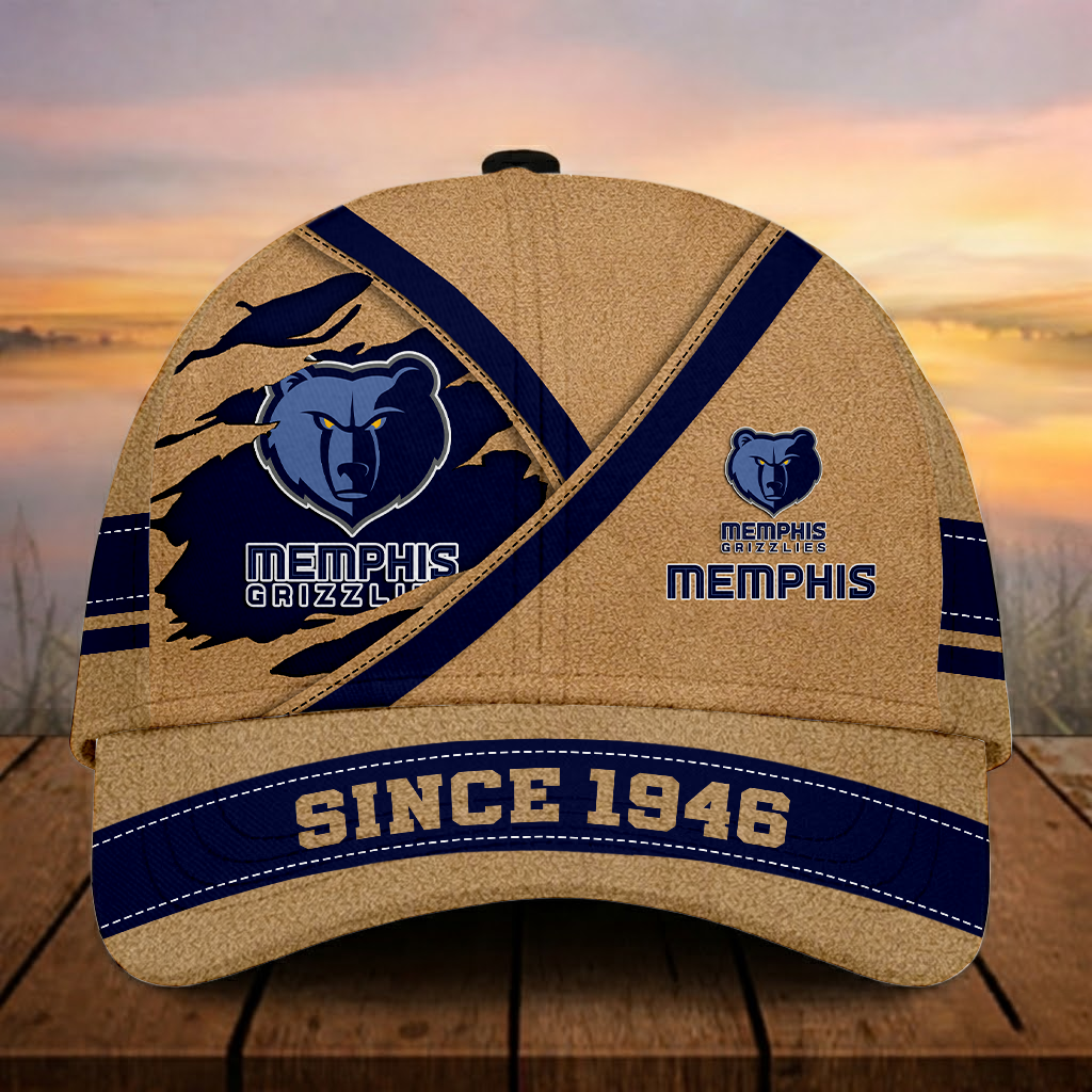 LIMITED EDITION - NEW CUSTOMIZED NBA13 MGR MEMPHIS GRIZZLIES CLASSIC CAP