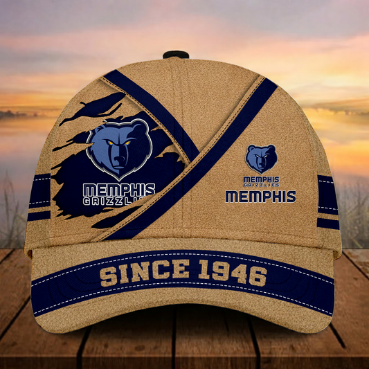 LIMITED EDITION - NEW CUSTOMIZED NBA13 MGR MEMPHIS GRIZZLIES CLASSIC CAP