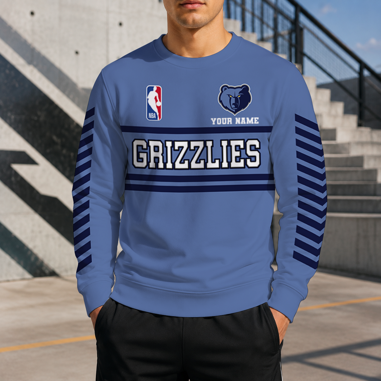 LIMITED EDITION - NEW CUSTOMIZED NBA13 MGR MEMPHIS GRIZZLIES UNISEX SWEATSHIRT