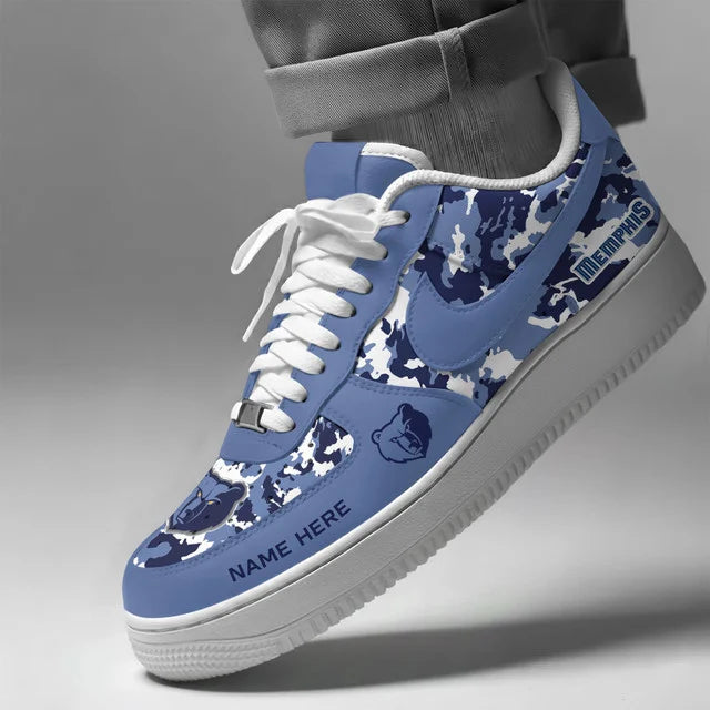 [HOT DEAL] NEW CUSTOMIZED NBA13 MGR MEMPHIS GRIZZLIES AF1 SHOES