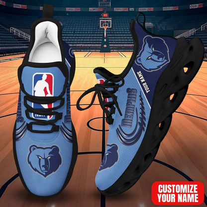 LIMITED EDITION - NEW CUSTOMIZED NBA13 MGR MEMPHIS GRIZZLIES PREMIUM CLUNKY SNEAKERS