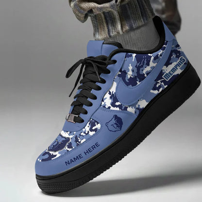 [HOT DEAL] NEW CUSTOMIZED NBA13 MGR MEMPHIS GRIZZLIES AF1 SHOES