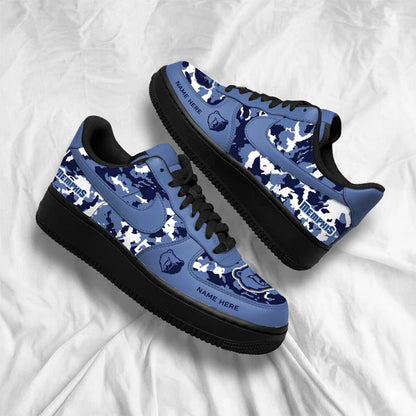[HOT DEAL] NEW CUSTOMIZED NBA13 MGR MEMPHIS GRIZZLIES AF1 SHOES