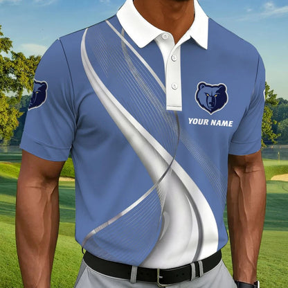 LIMITED EDITION - NEW CUSTOMIZED NBA13 MGR MEMPHIS GRIZZLIES POLO SHIRT, ZIP POLO SHIRT & T-SHIRTS