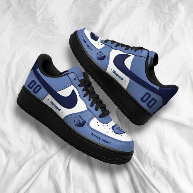 [HOT DEAL] NEW CUSTOMIZED NBA13 MGR MEMPHIS GRIZZLIES AF1 SHOES