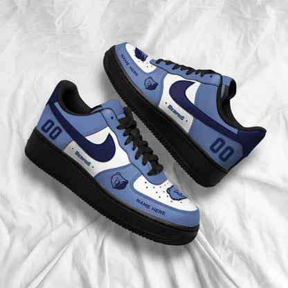 [HOT DEAL] NEW CUSTOMIZED NBA13 MGR MEMPHIS GRIZZLIES AF1 SHOES