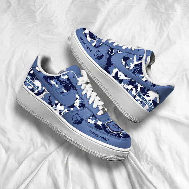 [HOT DEAL] NEW CUSTOMIZED NBA13 MGR MEMPHIS GRIZZLIES AF1 SHOES