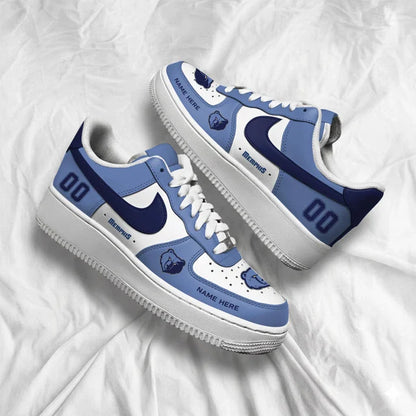 [HOT DEAL] NEW CUSTOMIZED NBA13 MGR MEMPHIS GRIZZLIES AF1 SHOES