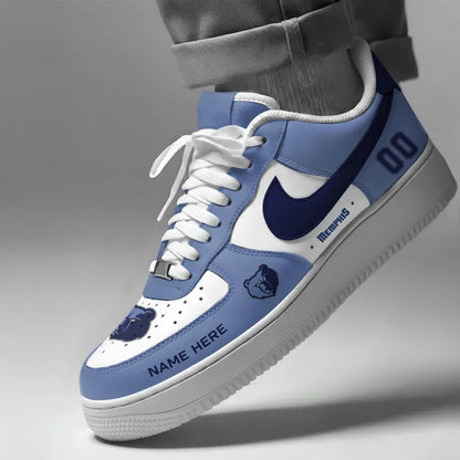 [HOT DEAL] NEW CUSTOMIZED NBA13 MGR MEMPHIS GRIZZLIES AF1 SHOES