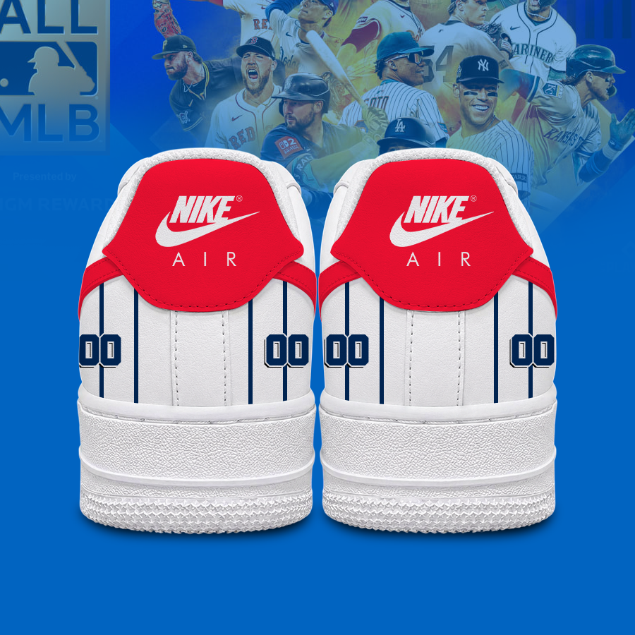 [FLASH SALE] NEW CUSTOMIZED MLB13 CGS CLEVELAND GUARDIANS AF1 SHOES