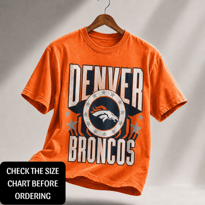 ELITE EDITION - NEW CUSTOMIZED NFL13 DVB DENVER BRONCOS T-SHIRT, POLO SHIRT, ZIP POLO SHIRT, HOODIE, ZIP HOODIE & SWEATSHIRT