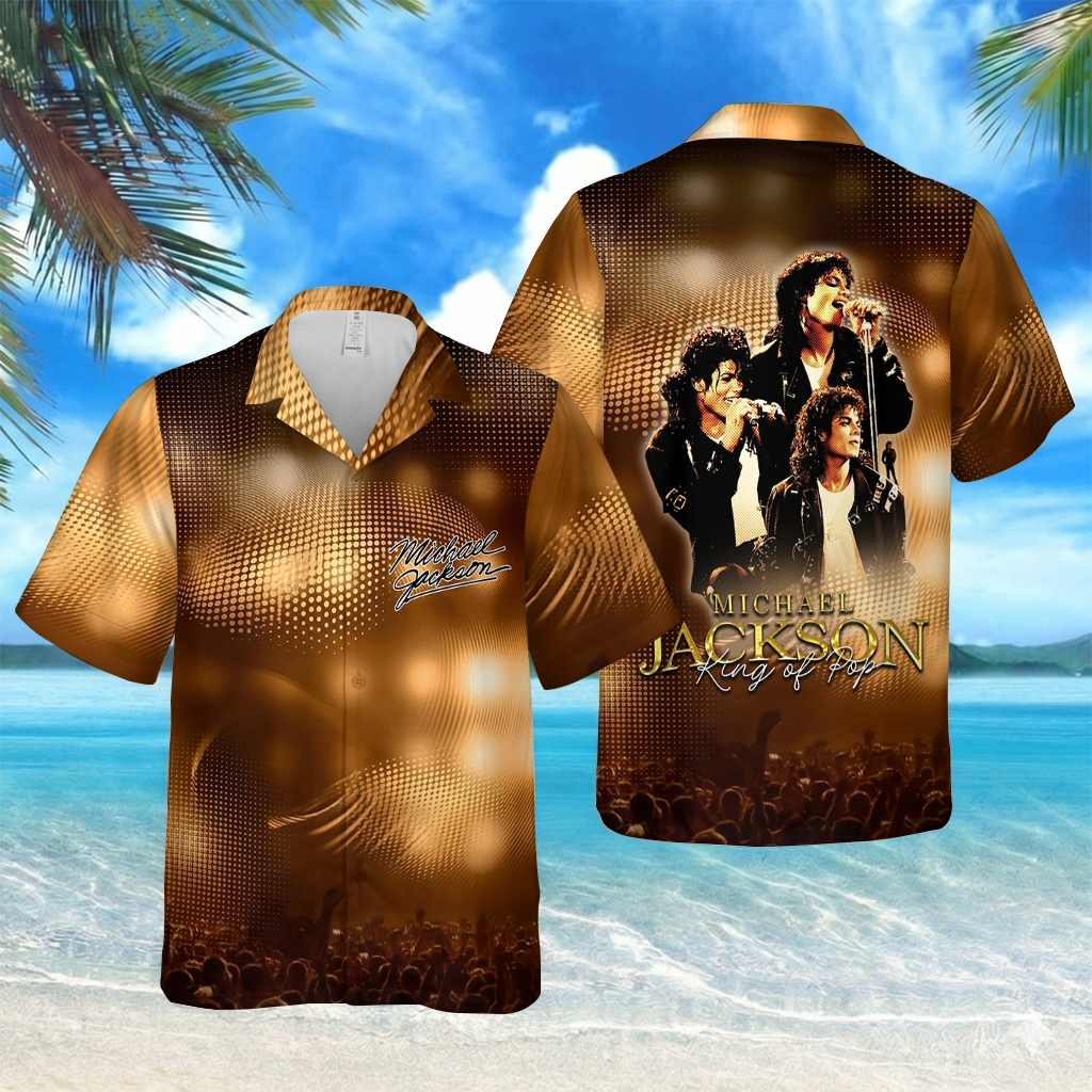 [FAN EXCLUSIVE] NEW CUSTOMIZED MICHAEL JACKSON UNISEX HAWAIIAN SHIRT