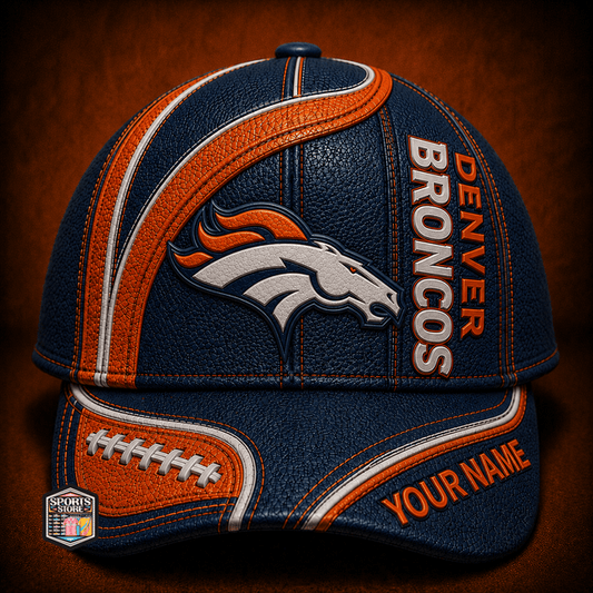 ELITE EDITION - NEW CUSTOMIZED NFL13 DVB DENVER BRONCOS CLASSIC CAP