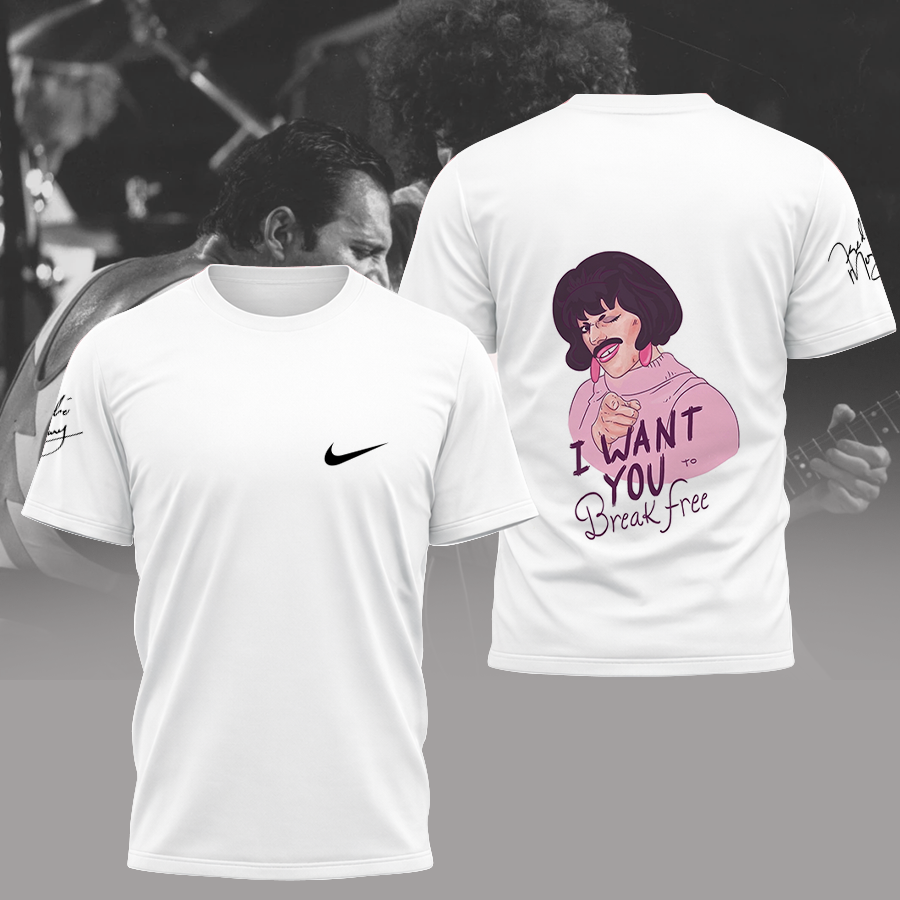[FAN EXCLUSIVE] NEW CUSTOMIZED FREDDIE MERCURY UNISEX T-SHIRT