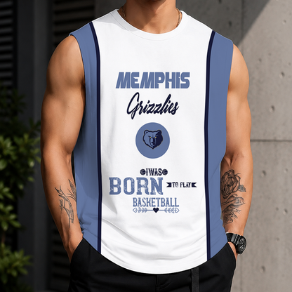 [HOT DEAL] NEW CUSTOMIZED NBA13 MGR MEMPHIS GRIZZLIES TANK TOP