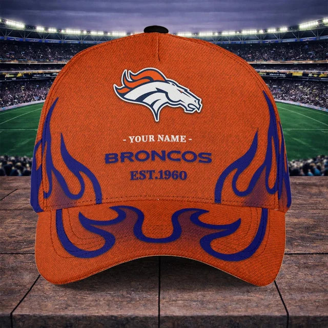 EXCLUSIVE EDITION - NEW CUSTOMIZED NFL13 DVB DENVER BRONCOS CLASSIC CAP