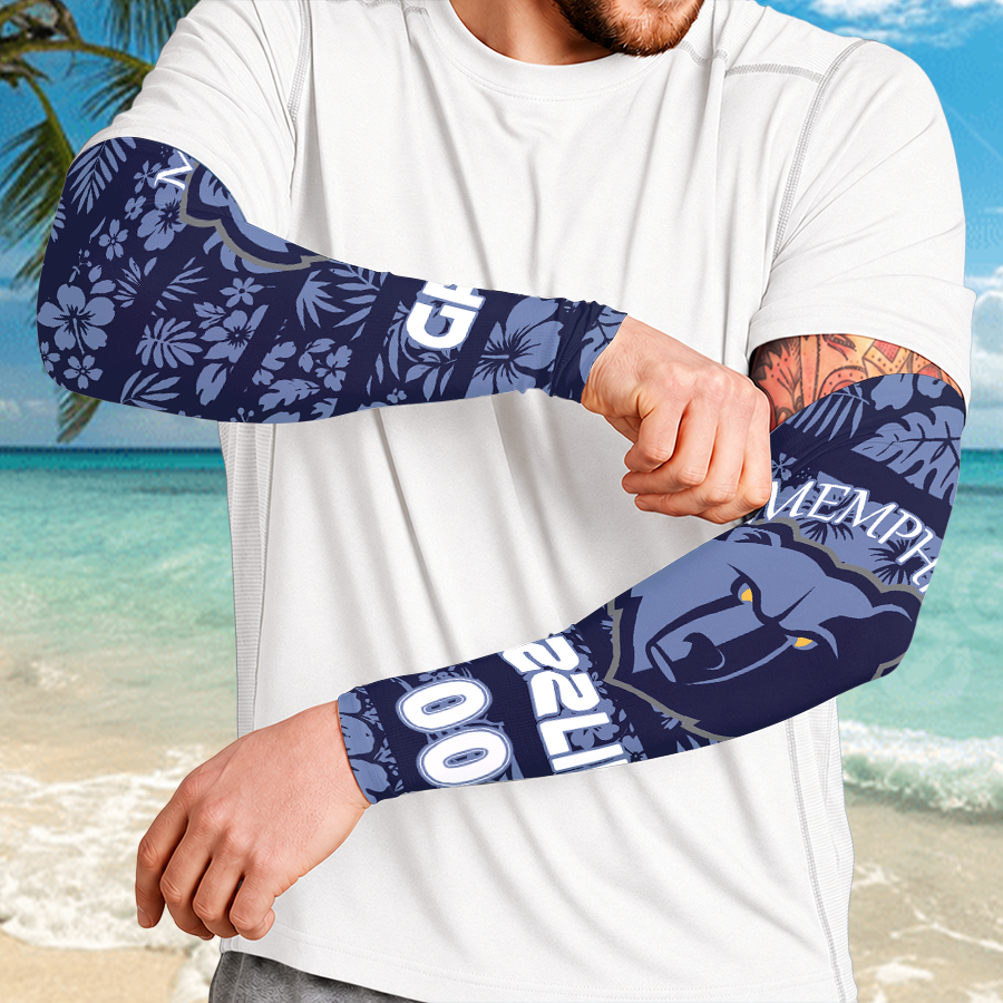 [HOT DEAL] NEW CUSTOMIZED NBA13 MGR MEMPHIS GRIZZLIES SUN ARM SLEEVES