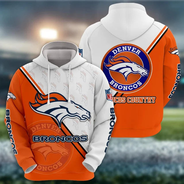 ELITE EDITION - NEW CUSTOMIZED NFL13 DVB DENVER BRONCOS HOODIE, ZIP HOODIE, T-SHIRT, POLO SHIRT, ZIP POLO SHIRT & SWEATSHIRT