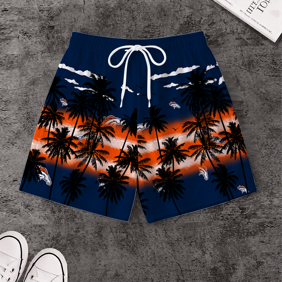LIMITED EDITION - NEW CUSTOMIZED NFL13 DVB DENVER BRONCOS SHORT PANTS