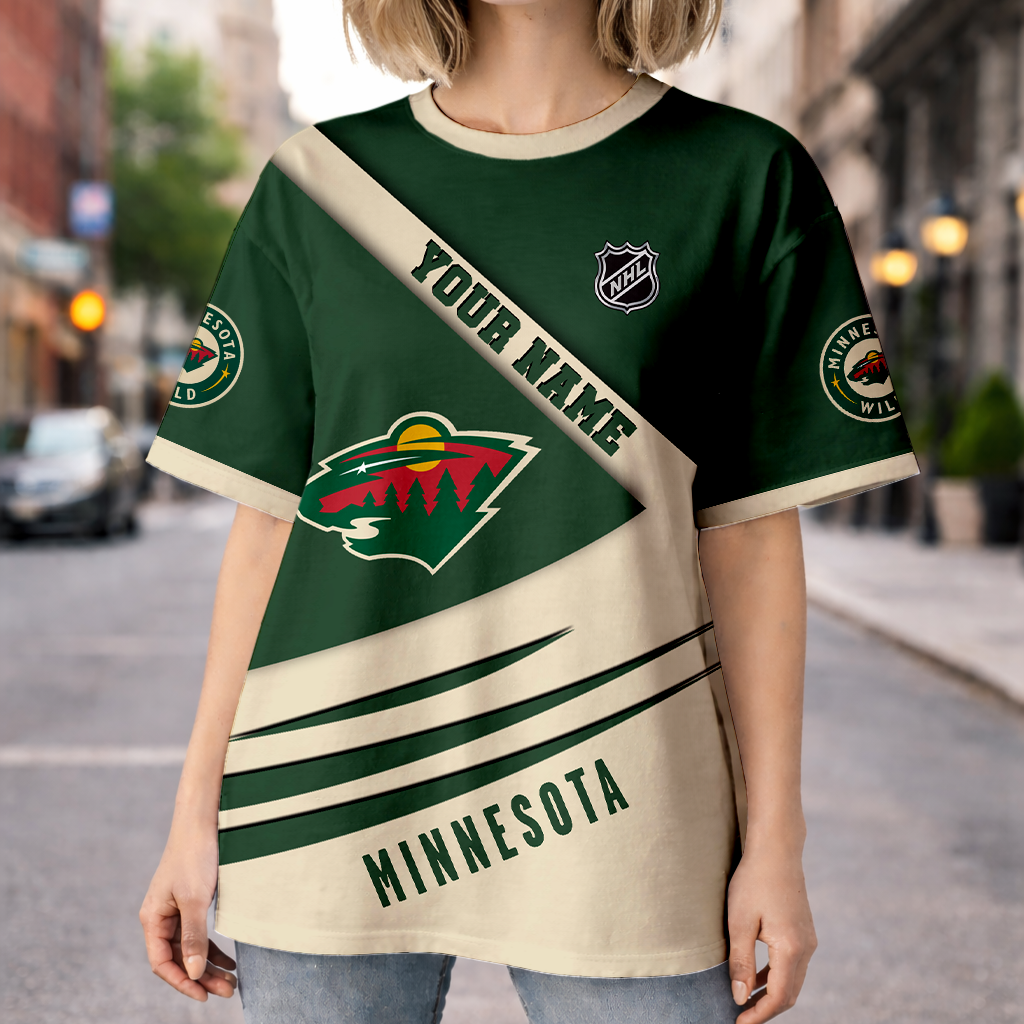 LIMITED EDITION - NEW CUSTOMIZED NHL13 MNW MINNESOTA WILD UNISEX T-SHIRT, SWEATSHIRTS, HOODIE & JACKETS