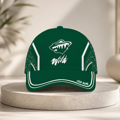 VIRAL EDITION - NEW CUSTOMIZED NHL13 MNW MINNESOTA WILD CLASSIC CAP