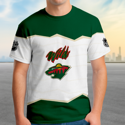 LIMITED EDITION - NEW CUSTOMIZED NHL13 MNW MINNESOTA WILD UNISEX T-SHIRT, SWEATSHIRTS, HOODIE & JACKETS
