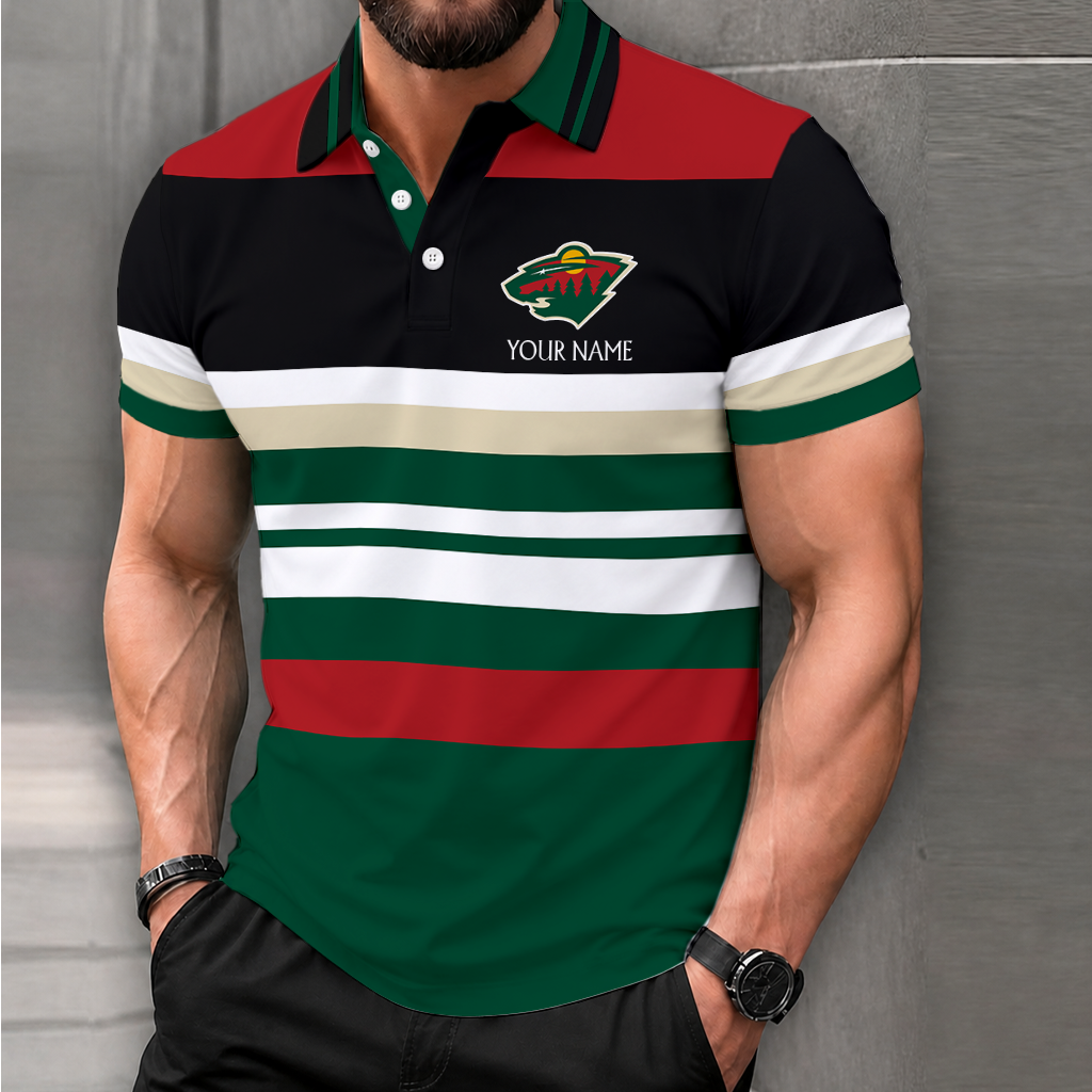 LIMITED EDITION - NEW CUSTOMIZED NHL13 MNW MINNESOTA WILD T-SHIRT, POLO SHIRT, ZIP POLO SHIRT, SWEATSHIRT, HOODIE & ZIP HOODIE