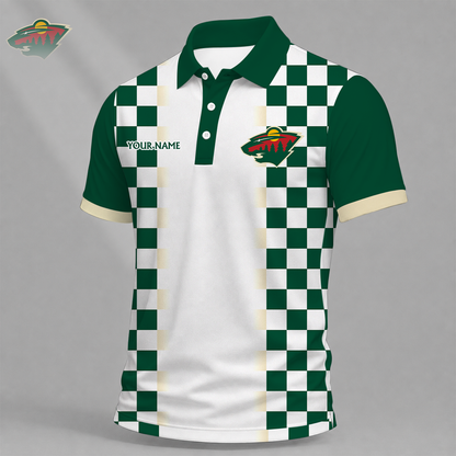 LIMITED EDITION - NEW CUSTOMIZED NHL13 MNW MINNESOTA WILD T-SHIRT, POLO SHIRT, ZIP POLO SHIRT, SWEATSHIRT, HOODIE & ZIP HOODIE