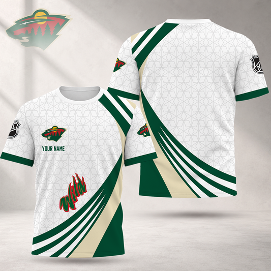 LIMITED EDITION - NEW CUSTOMIZED NHL13 MNW MINNESOTA WILD T-SHIRT, POLO SHIRT, ZIP POLO SHIRT, SWEATSHIRT, HOODIE & ZIP HOODIE