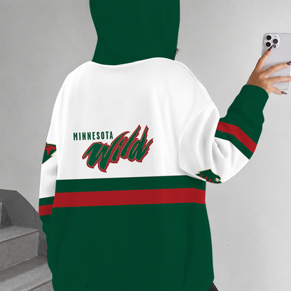 [SUPER SALE] NEW CUSTOMIZED NHL13 MNW MINNESOTA WILD T-SHIRT, HOODIE, ZIP HOODIE