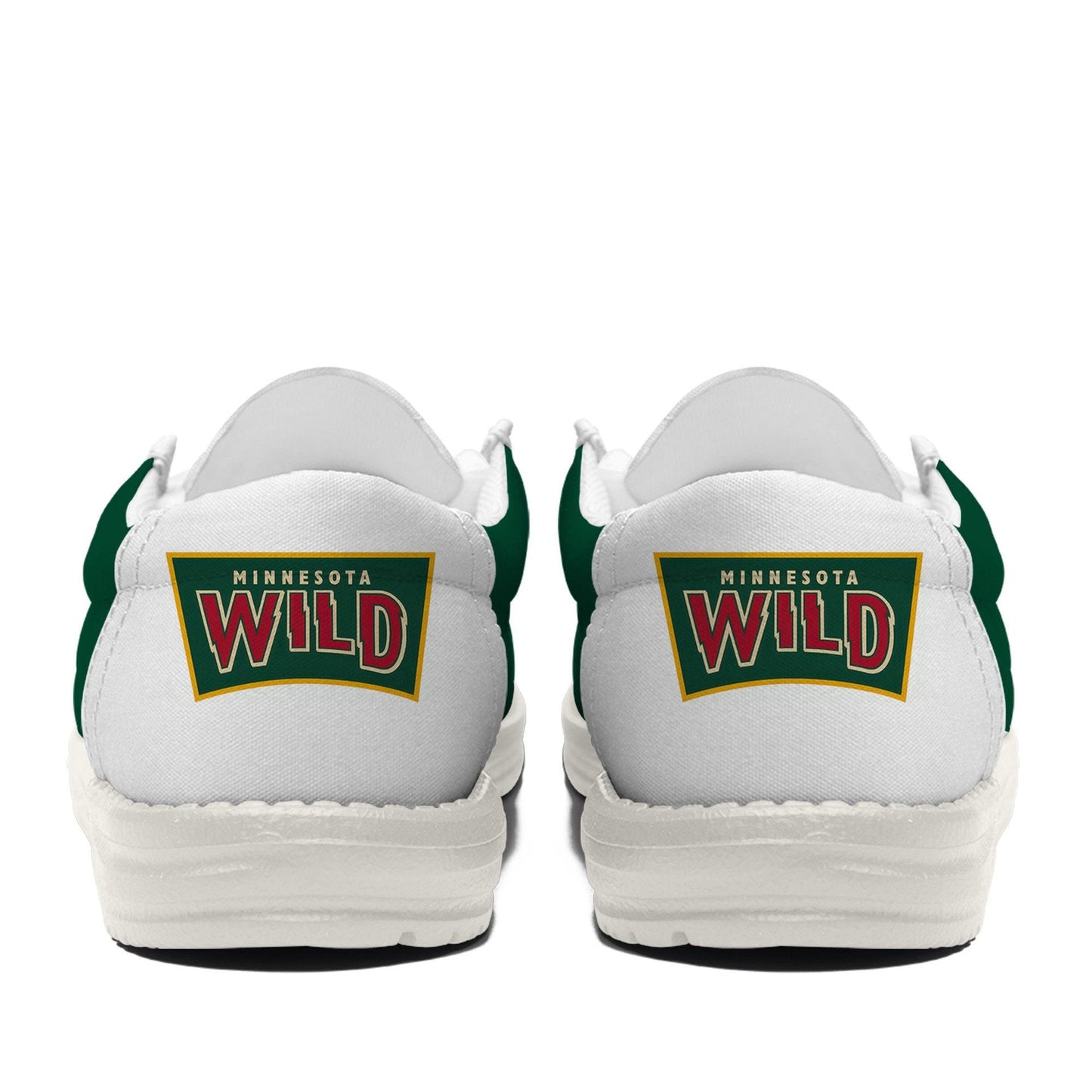 LIMITED EDITION - NEW CUSTOMIZED NHL13 MNW MINNESOTA WILD LOAFER SHOES