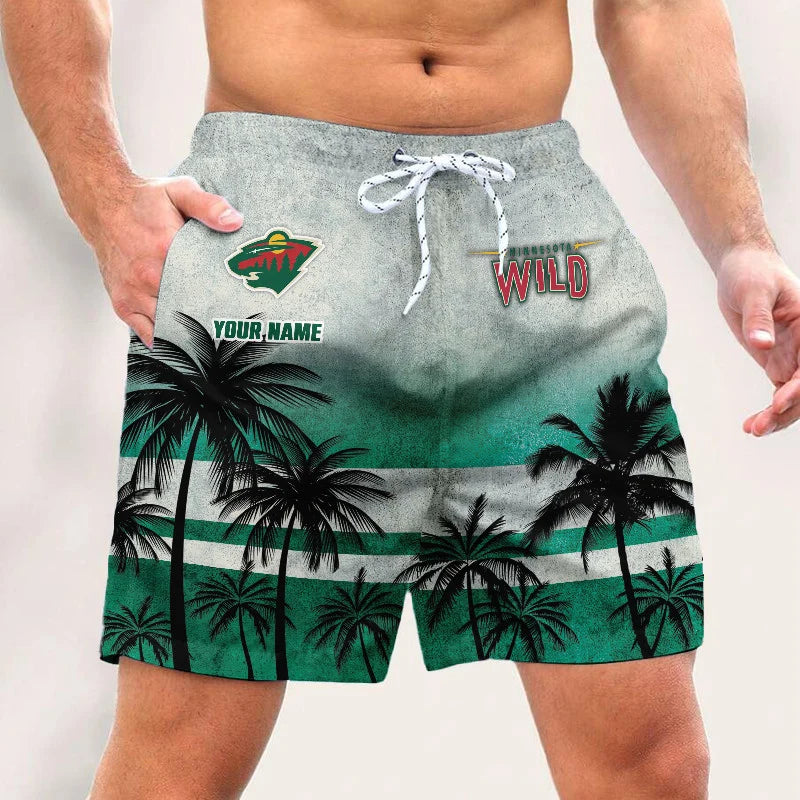 LIMITED EDITION - NEW PREMIUM NHL13 MN WILD SHORT PANTS