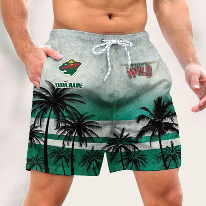 LIMITED EDITION - NEW PREMIUM NHL13 MN WILD SHORT PANTS