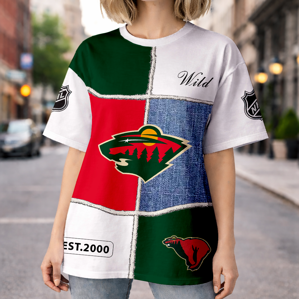 LIMITED EDITION - NEW CUSTOMIZED NHL13 MNW MINNESOTA WILD UNISEX T-SHIRT, SWEATSHIRTS, HOODIE & JACKETS