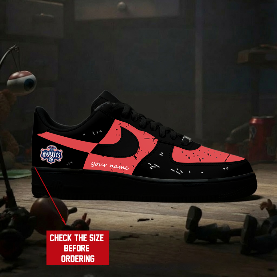 [FAN FAVORITE] NEW CUSTOMIZED WNBA13 WSM WASHINGTON MYSTICS AF1 SHOES