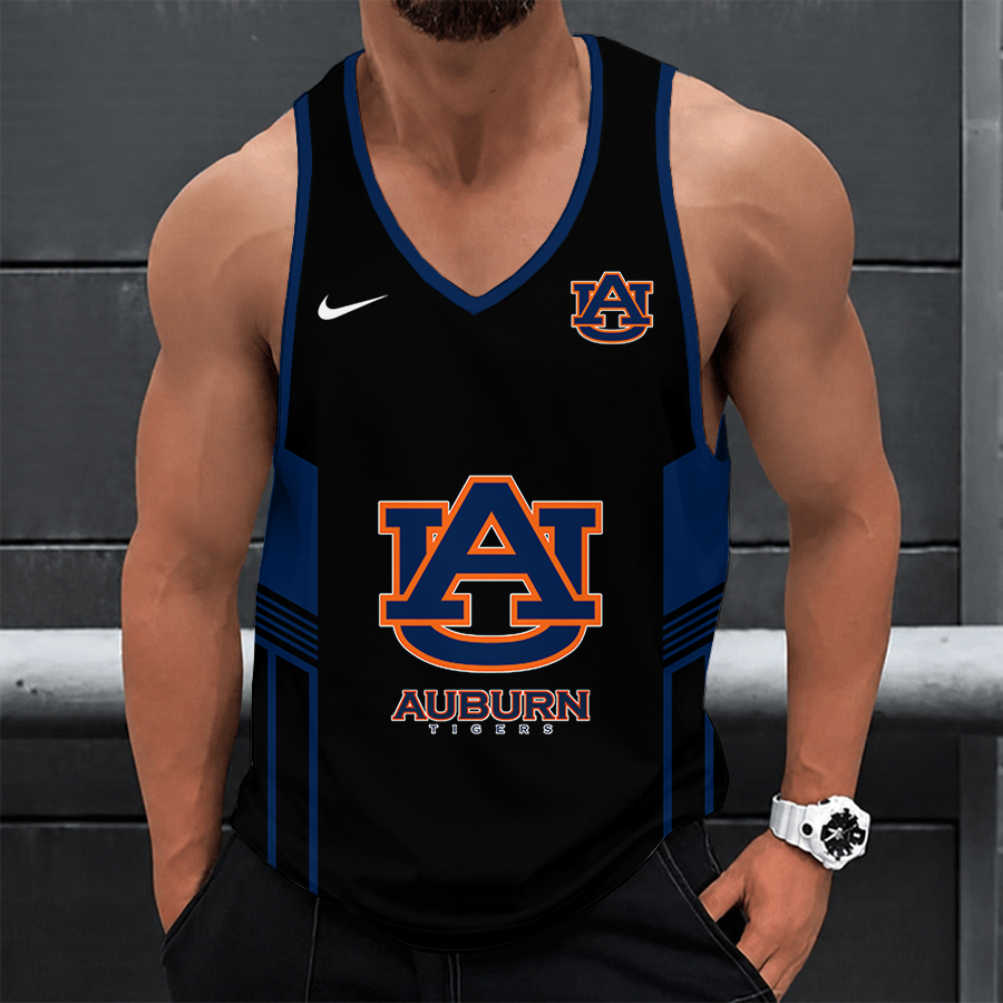 [FAN FAVORITE] NEW CUSTOMIZED NCAA FBS13 ABT AUBURN TIGERS UNISEX TANK TOP