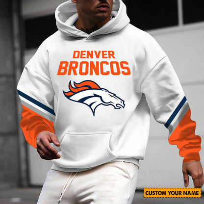 ELITE EDITION - NEW CUSTOMIZED NFL13 DVB DENVER BRONCOS HOODIE, ZIP HOODIE, POLO SHIRT, ZIP POLO SHIRT, T-SHIRT & SWEATSHIRT