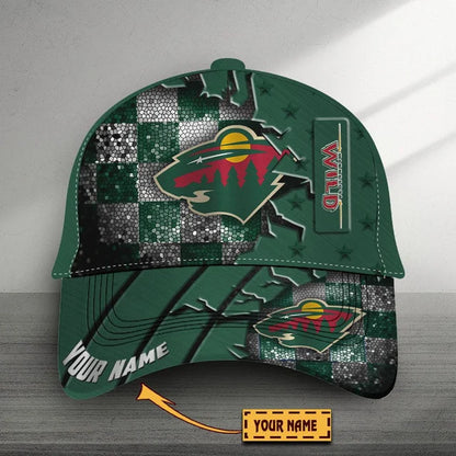 VIRAL EDITON - NEW CUSTOMIZED NHL13 MNW MINNESOTA WILD CLASSIC CAP