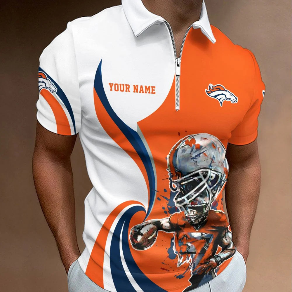 LIMITED EDITION - NEW CUSTOMIZED NFL13 DVB DENVER BRONCOS T-SHIRT, POLO SHIRT, ZIP POLO SHIRT, SWEATSHIRT, HOODIE & ZIP HOODIE