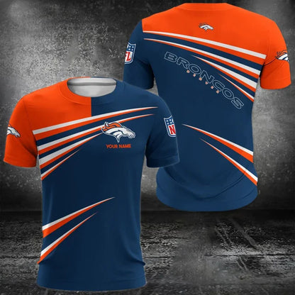VIRAL EDITION - NEW CUSTOMIZED NFL13 DVB DENVER BRONCOS POLO, T-SHIRT & SHORT PANTS SET
