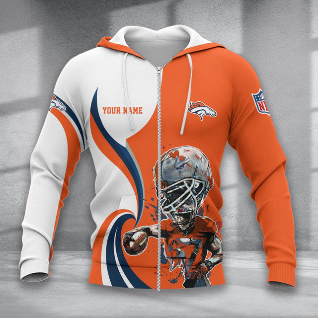 LIMITED EDITION - NEW CUSTOMIZED NFL13 DVB DENVER BRONCOS T-SHIRT, POLO SHIRT, ZIP POLO SHIRT, SWEATSHIRT, HOODIE & ZIP HOODIE