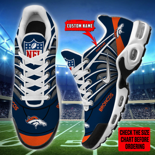 [SPECIAL OFFER] NEW CUSTOMIZED NFL13 DVB DENVER BRONCOS AIR MAX PLUS SNEAKERS