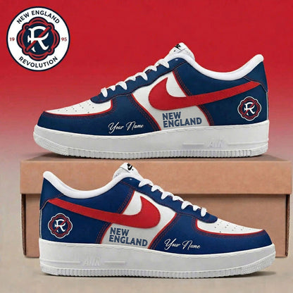 ENDING TODAY - NEW CUSTOMIZED MLS13 NER NE REVOLUTION AF1 SNEAKERS