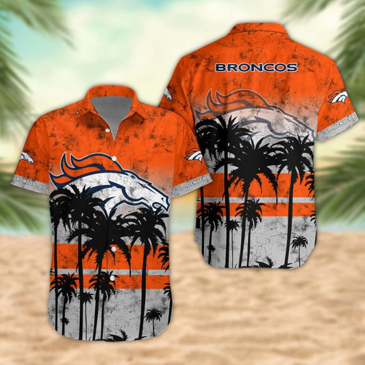 LIMITED EDITION - NEW CUSTOMIZED NFL13 DVB DENVER BRONCOS UNISEX HAWAIIAN SHIRT