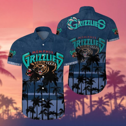 LIMITED EDITION - NEW CUSTOMIZED NBA13 MGR MEMPHIS GRIZZLIES UNISEX HAWAIIAN SHIRT