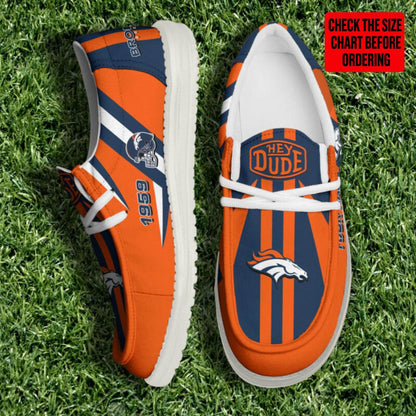 [SPECIAL OFFER] NEW CUSTOMIZED NFL13 DVB DENVER BRONCOS LOAFER SHOES