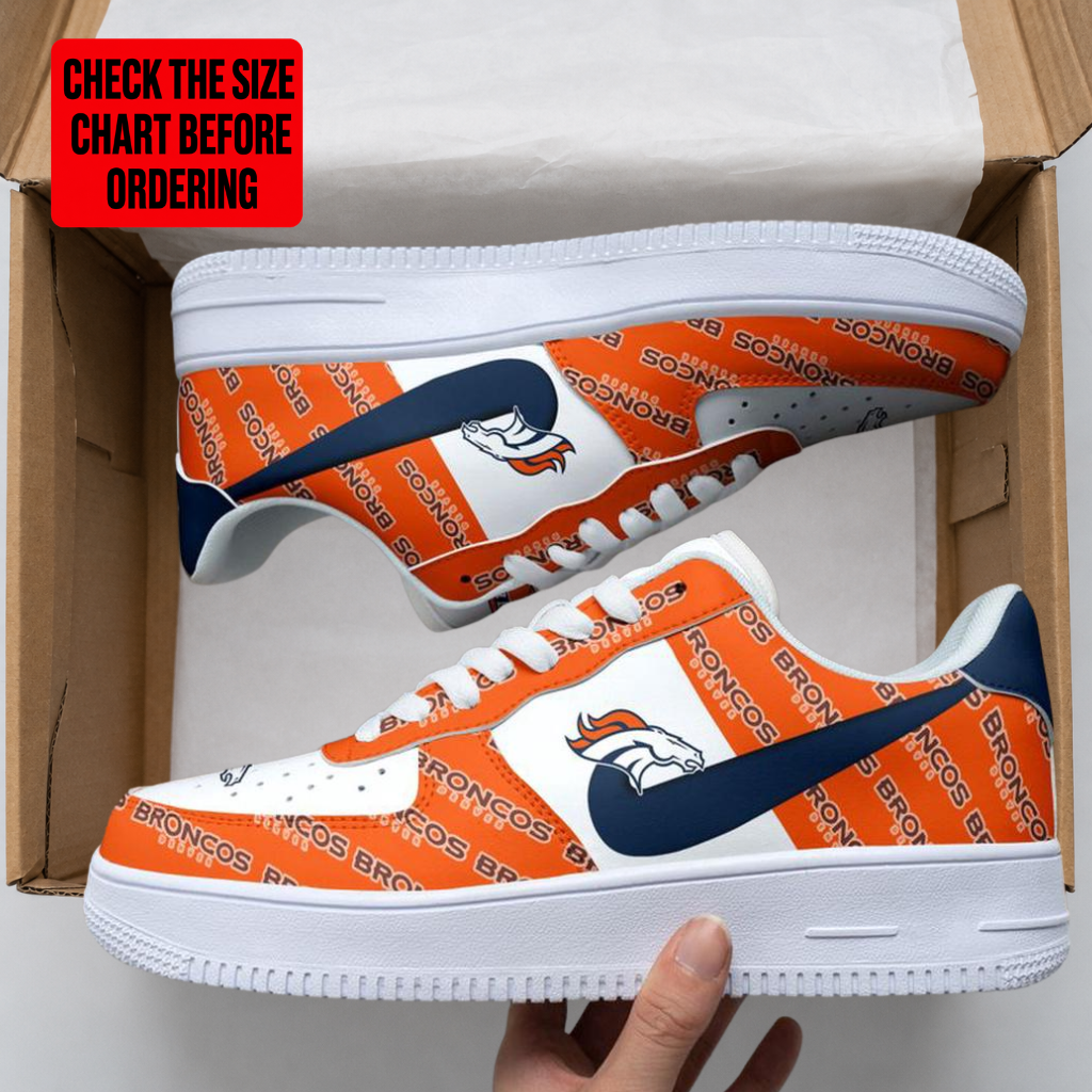 [SPECIAL OFFER] NEW CUSTOMIZED NFL13 DVB DENVER BRONCOS AF1 SHOES