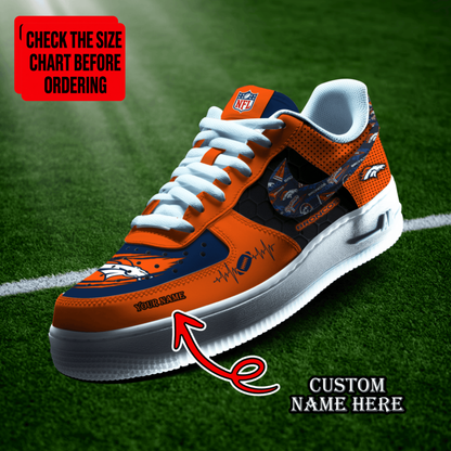 [SPECIAL OFFER] NEW CUSTOMIZED NFL13 DVB DENVER BRONCOS AF1 SHOES